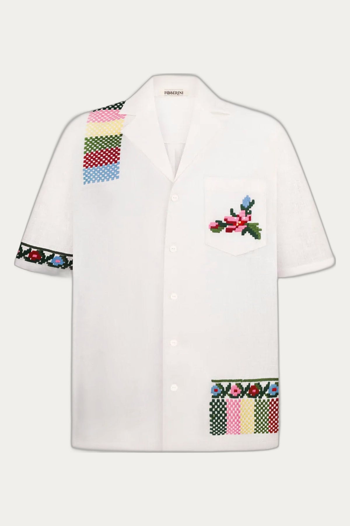 Men Embroidered Shirt Bukovina by Foberini