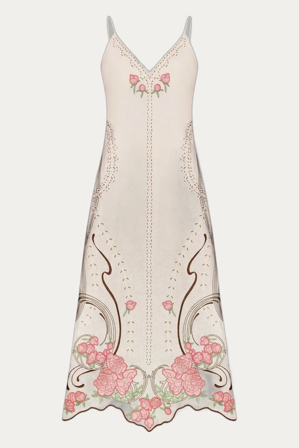 Moët sarafan dress in Ivory by My Sleeping Gypsy