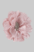 BROȘA Floare PARIS Roz Pudrat