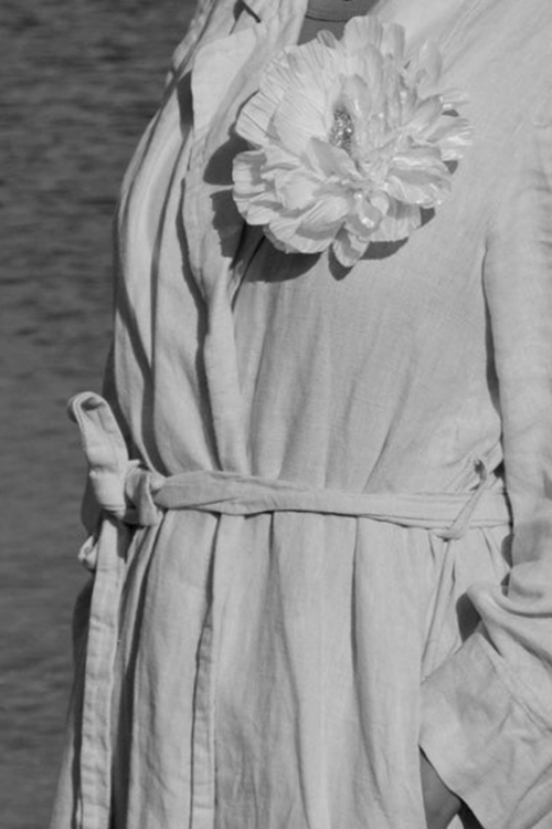 BROȘA Floare PARIS Red