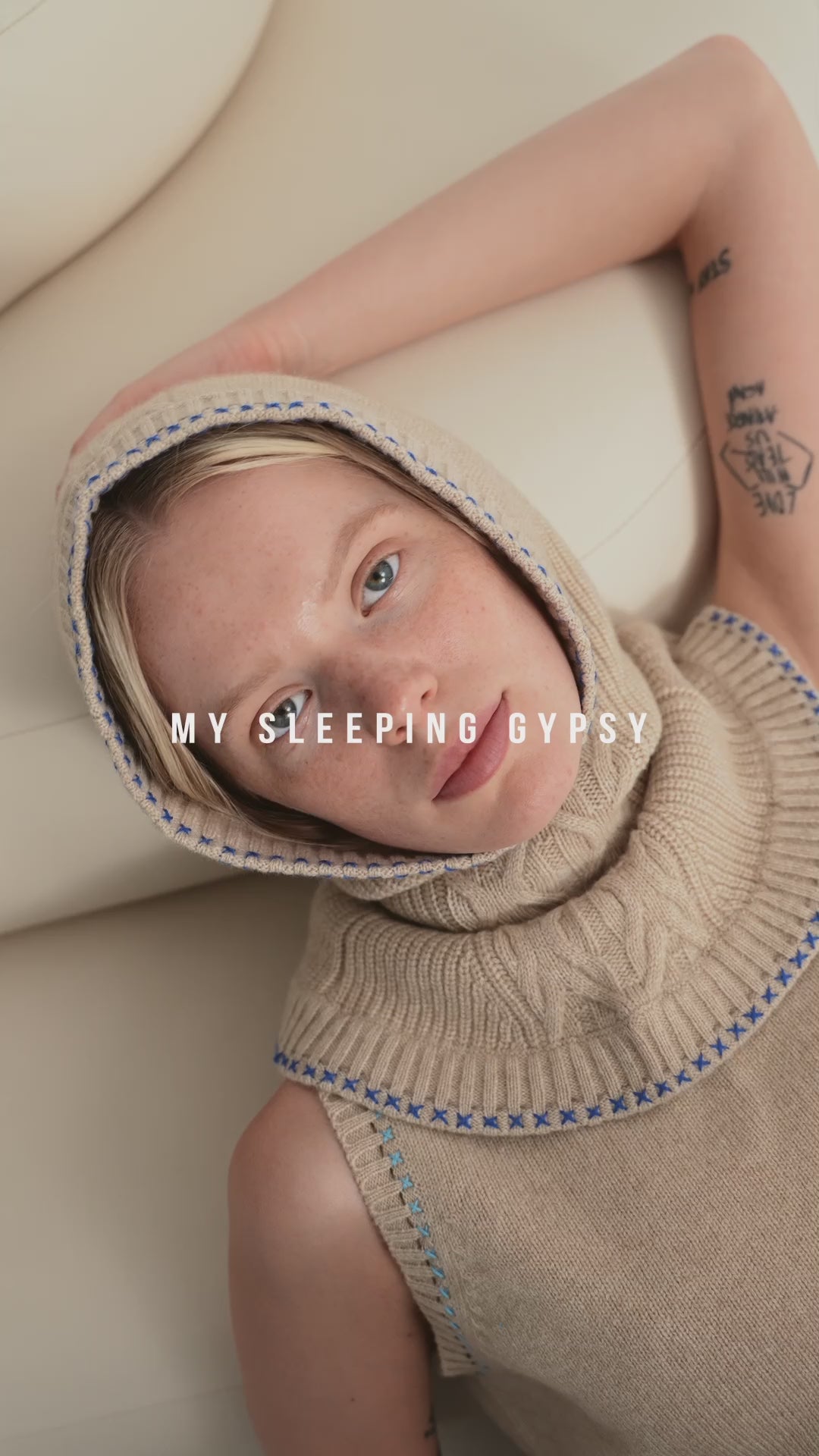 Pălărie Balaclava din Cașmir Mongol