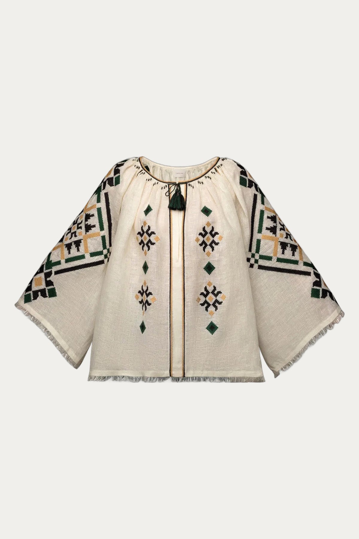 Provance Cross Stitch Blouse by My Sleeping Gypsy