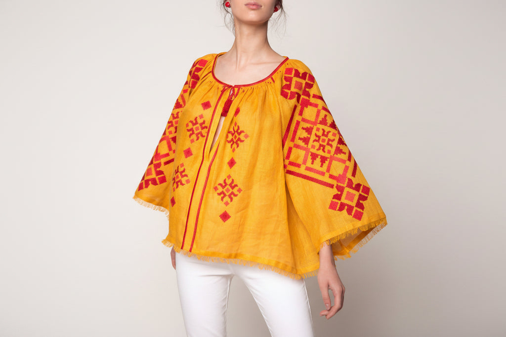 Provance Blouse in Ember