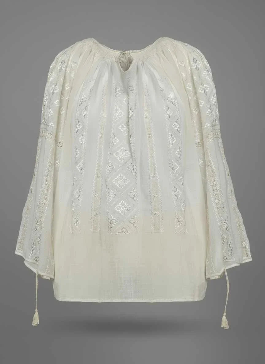 Bluza Romaneasca Autentica in Yvoire Brodata Manual