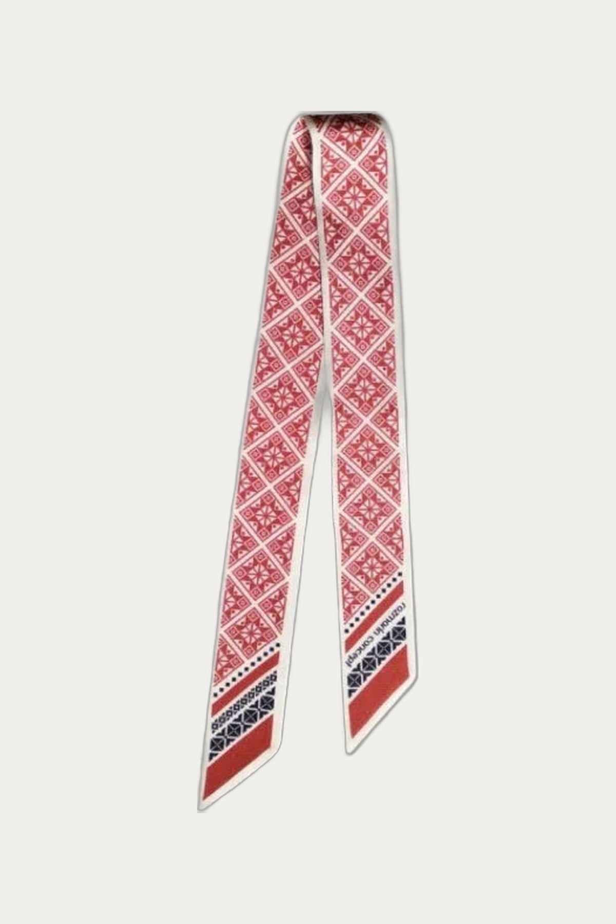 Rozmarin Concept Red Stars Silk Bracelet – 100% Natural Silk, Rosemary Threads, Anca Cernea Design by Rozmarin Concept