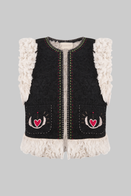 Snowfall Keptar Vest Black