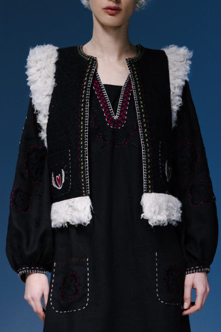 Snowfall Keptar Vest Black