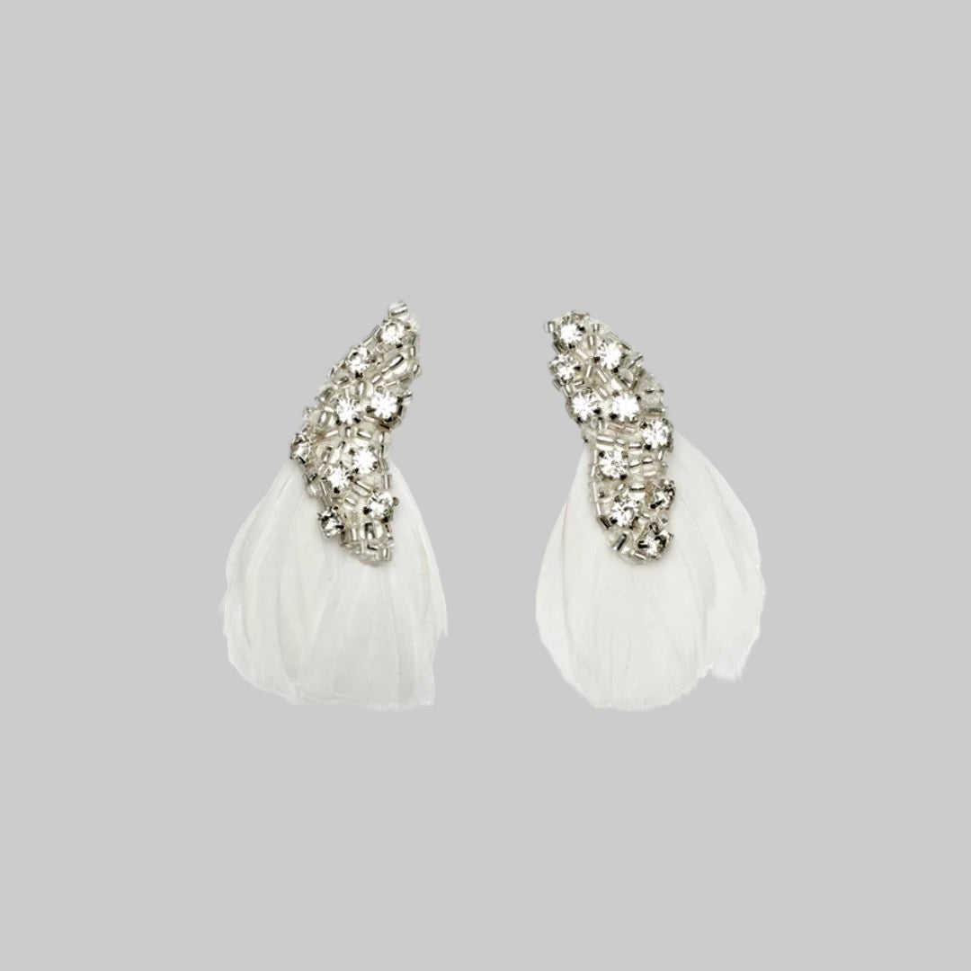 Swan Earrings