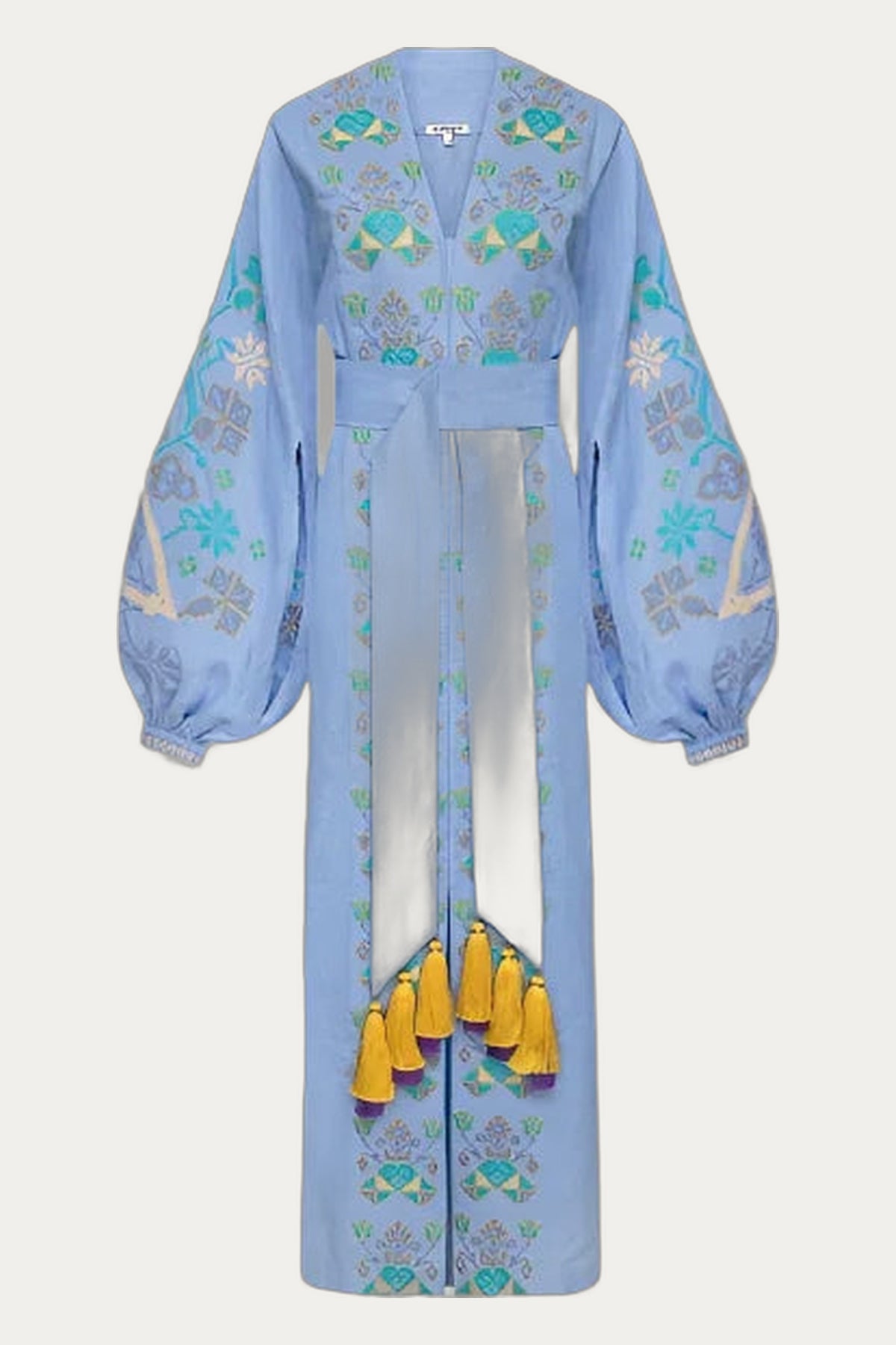 The Amber Embroidered Kimono Dress by Foberini