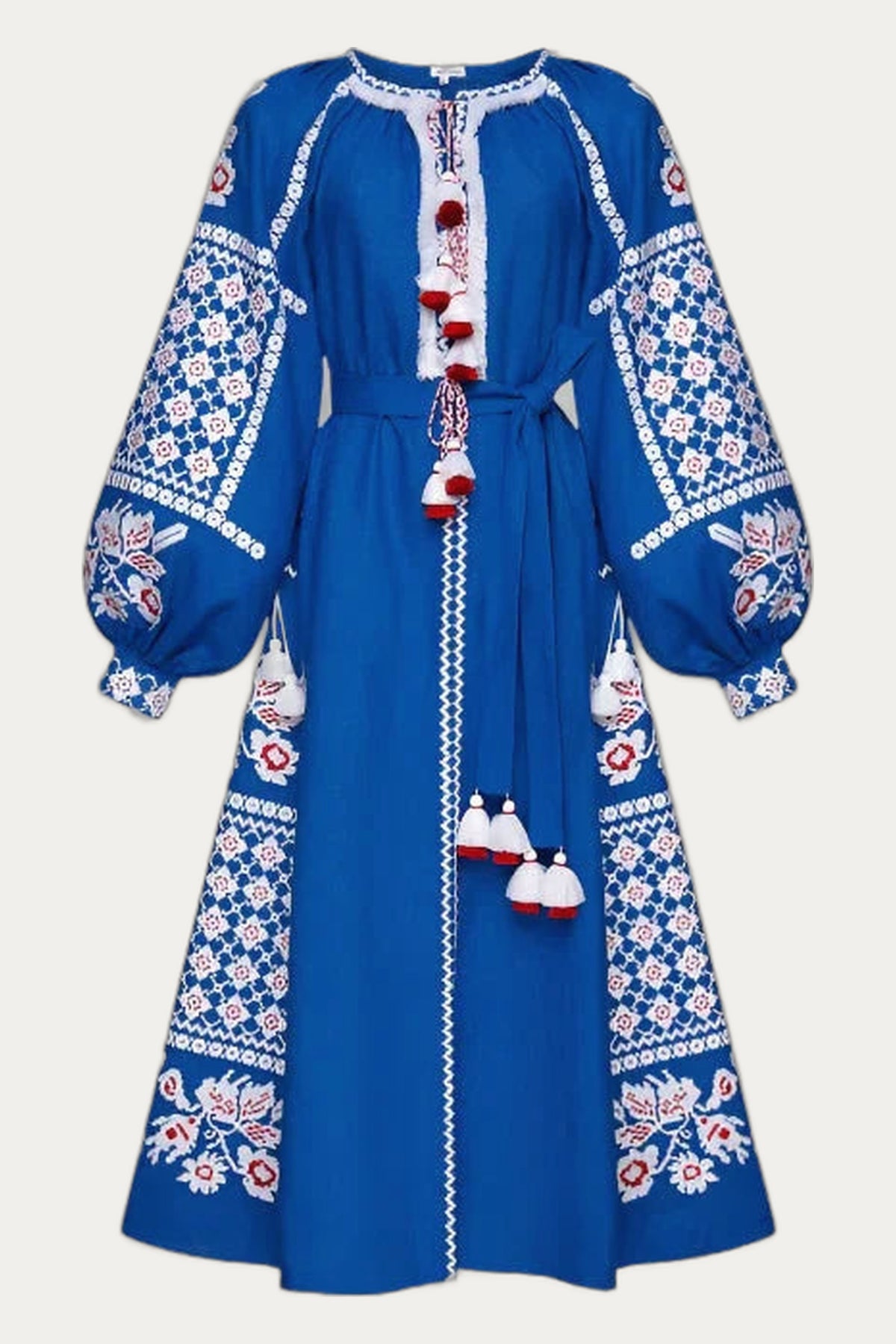 The Folk Blue Dress Foberini by Foberini