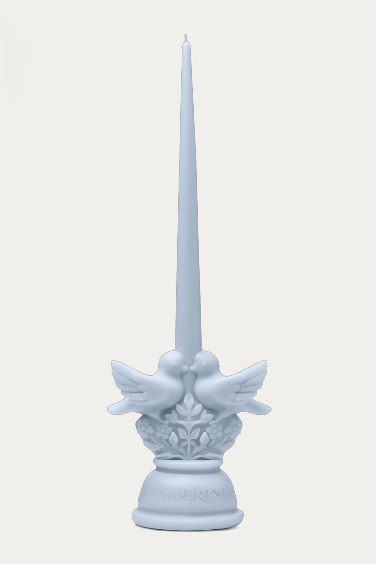 "The Lovers" blue candle by Foberini