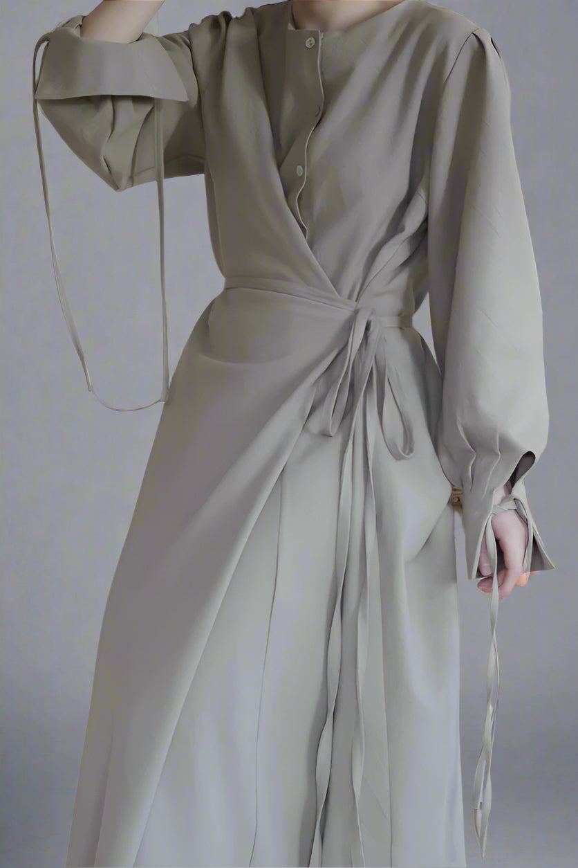 Rochie petrecuta grej de Duminicã Dimineata