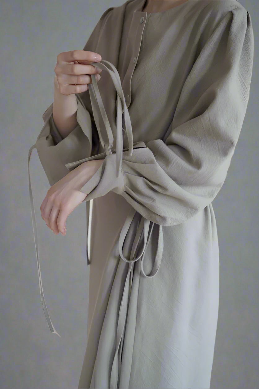 Rochie petrecuta grej de Duminicã Dimineata