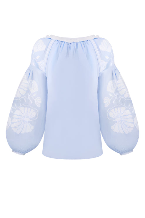 Bluza Vyshyvanka “Blue Lily”