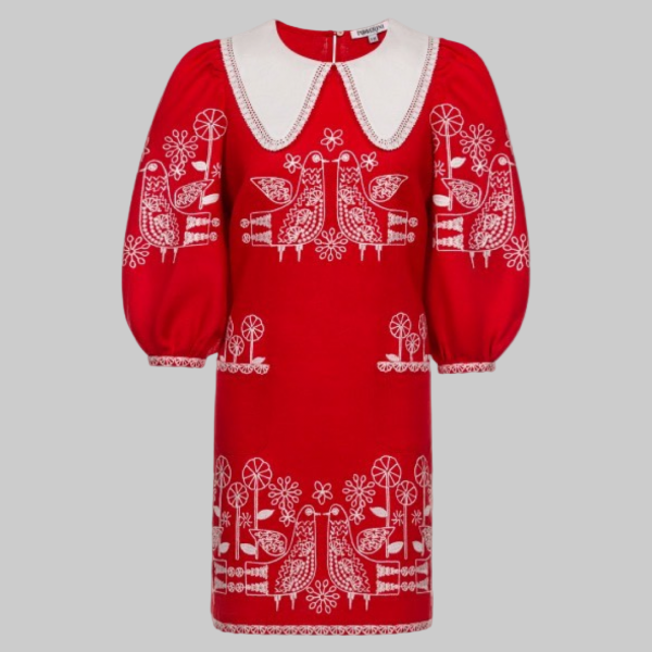 Rochie maxi rosie Zozulya