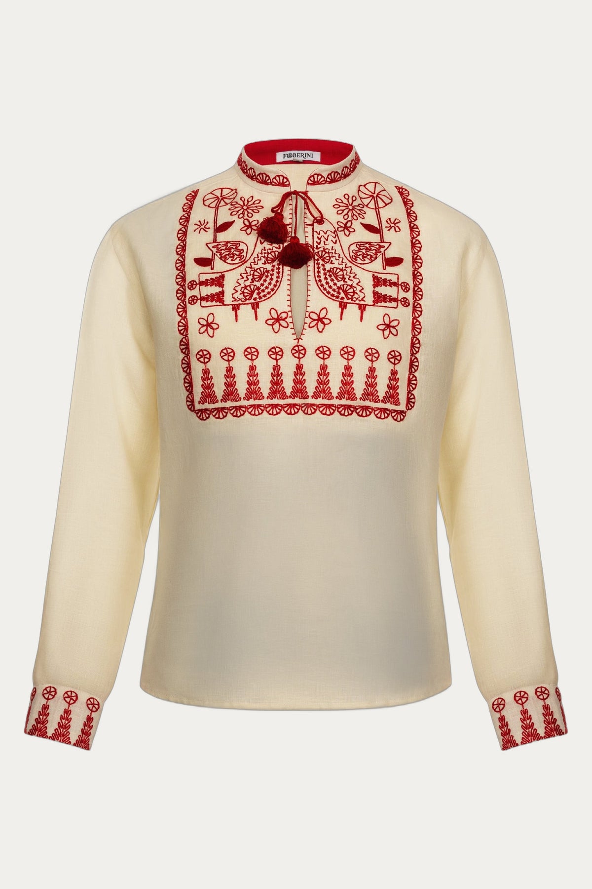 Zozulya Men Folk Shirt by Foberini
