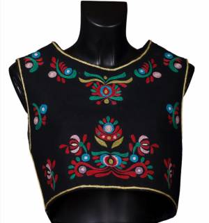 Embroidered Traditional Romanian Vest