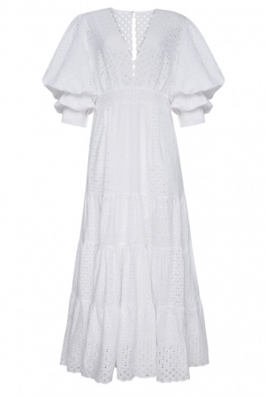 Foberini Swan white dress