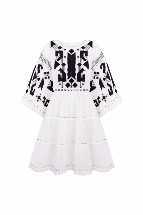 Rochie scurta Braille