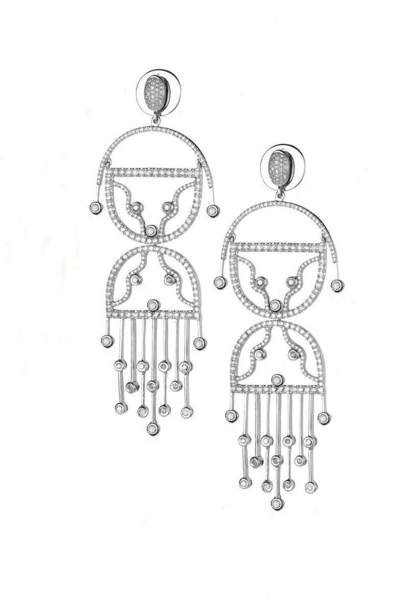 Eve's thoughts silver earrings Claudia Florentina