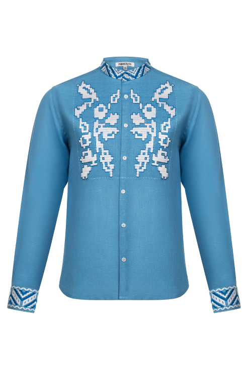Ruslan Blue Shirt