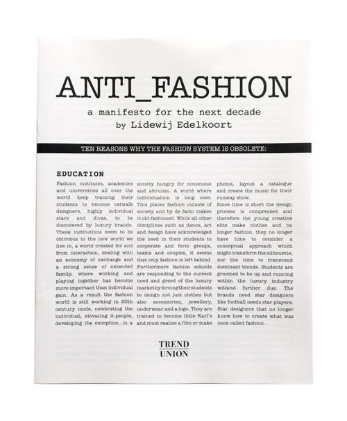 anti fashion
